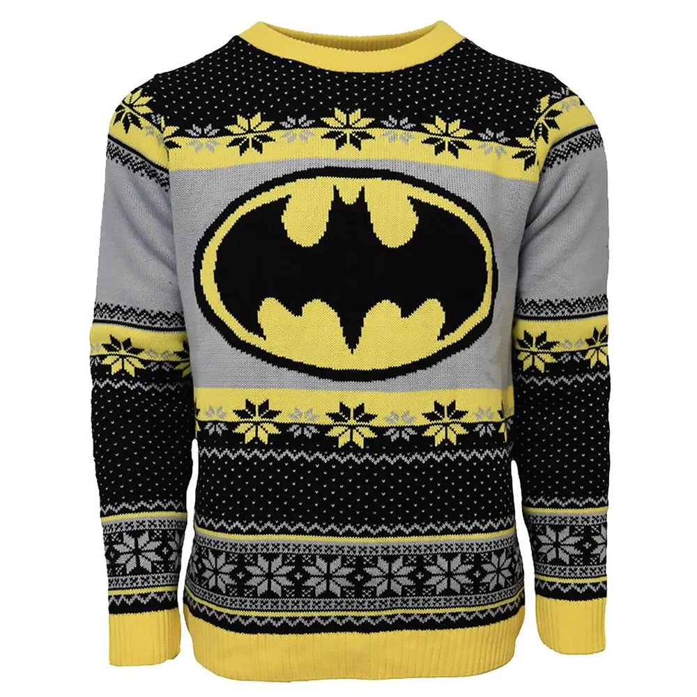 Batman Christmas Jumper - Black - XS Bild 1