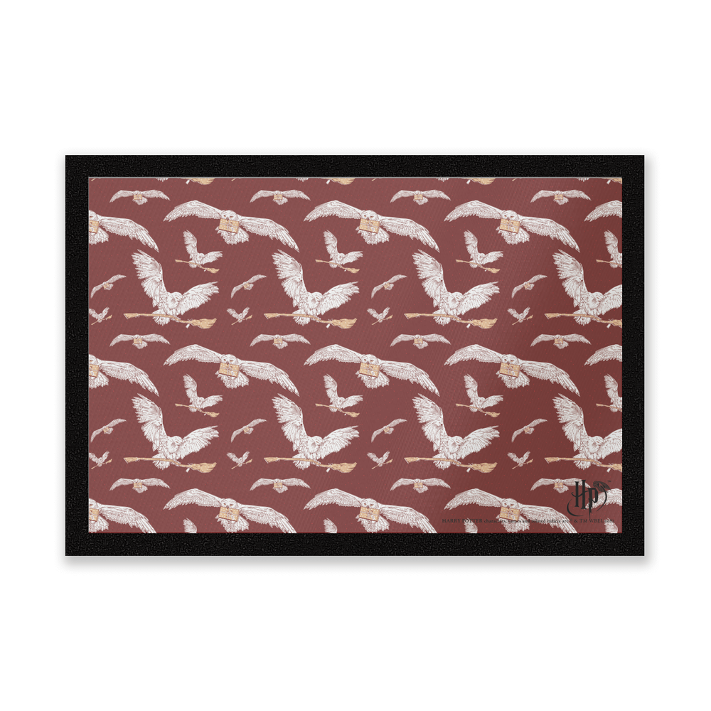 Harry Potter Hedwig Pattern Entrance Mat Bild 1