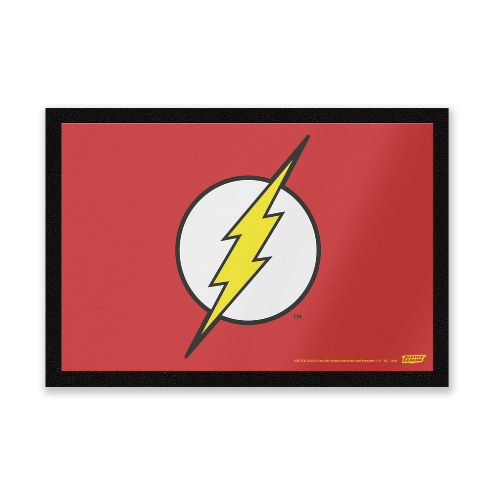 DC Comics The Flash Logo Entrance Mat Bild 1