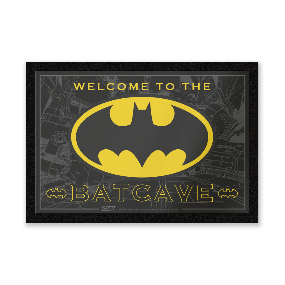 DC Comics Welcome To The Batcave Entrance Mat Bild 1