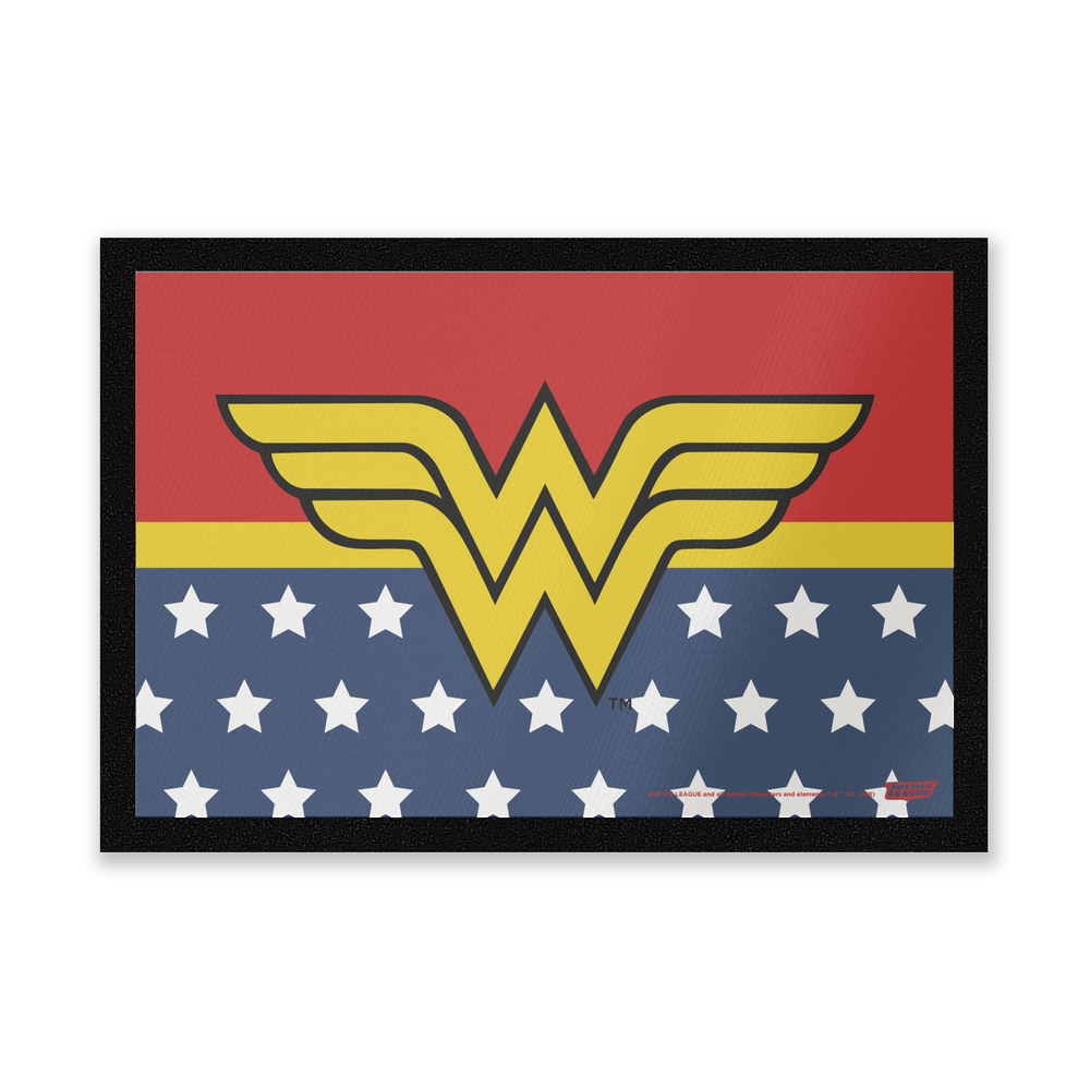 DC Comics Wonder Woman Logo Entrance Mat Bild 1