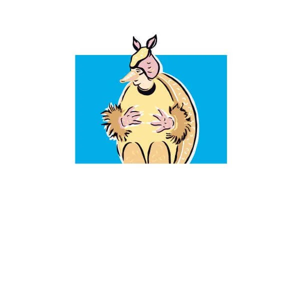 Friends Happy Holidays Damen Christmas T-Shirt - Weiß