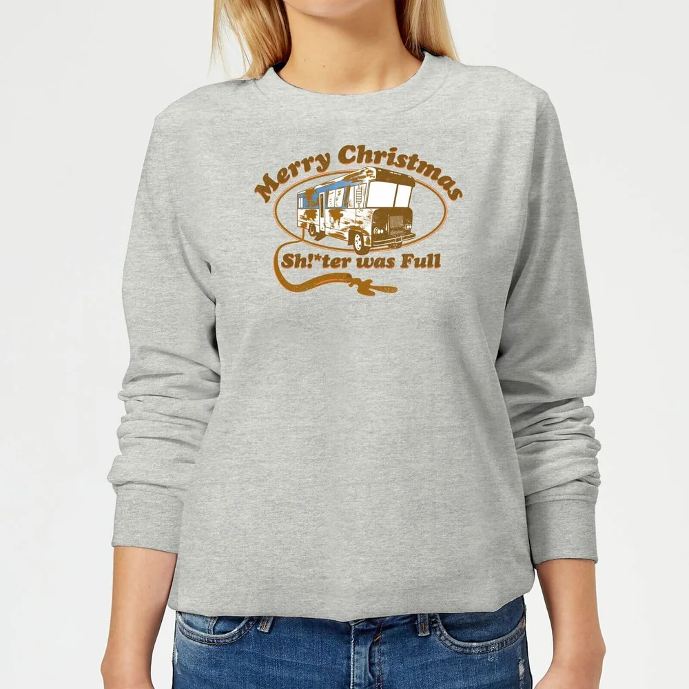 National Lampoon R.V. Damen Weihnachtspullover - Grau - 3XL - Grau Bild 1