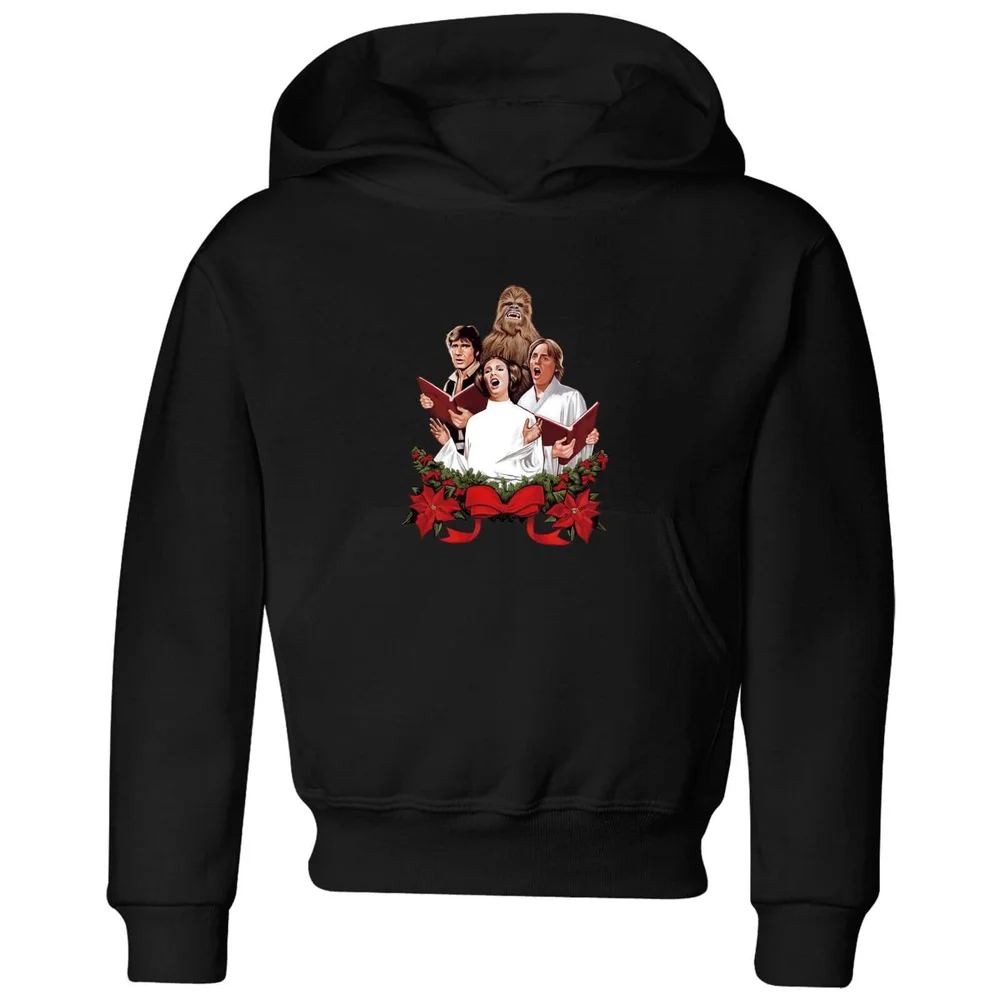 Star Wars Jedi Carols Kids' Christmas Hoodie - Black - 3-4 Jahre Bild 1