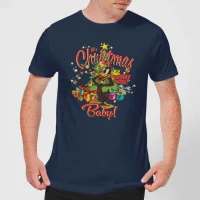 Looney Tunes Its Christmas Baby Herren Christmas T-Shirt - Navy Blau - undefined undefined