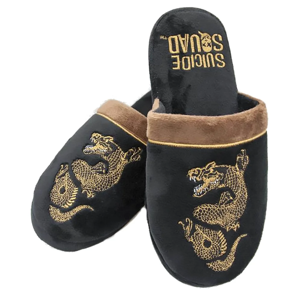Suicide Squad Killer Croc Slippers - UK 8-10/US 9-11 Bild 1