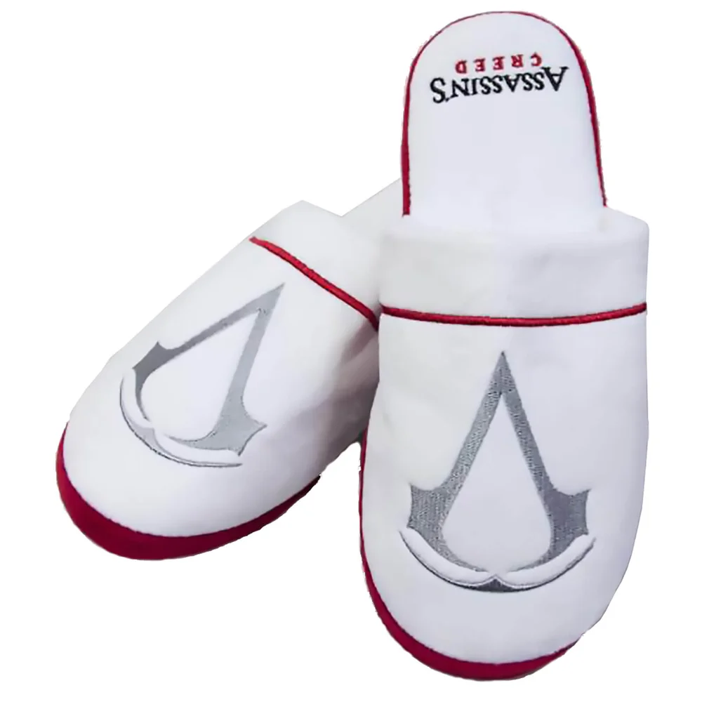Assassin's Creed White Slippers - UK 5-7 Bild 1