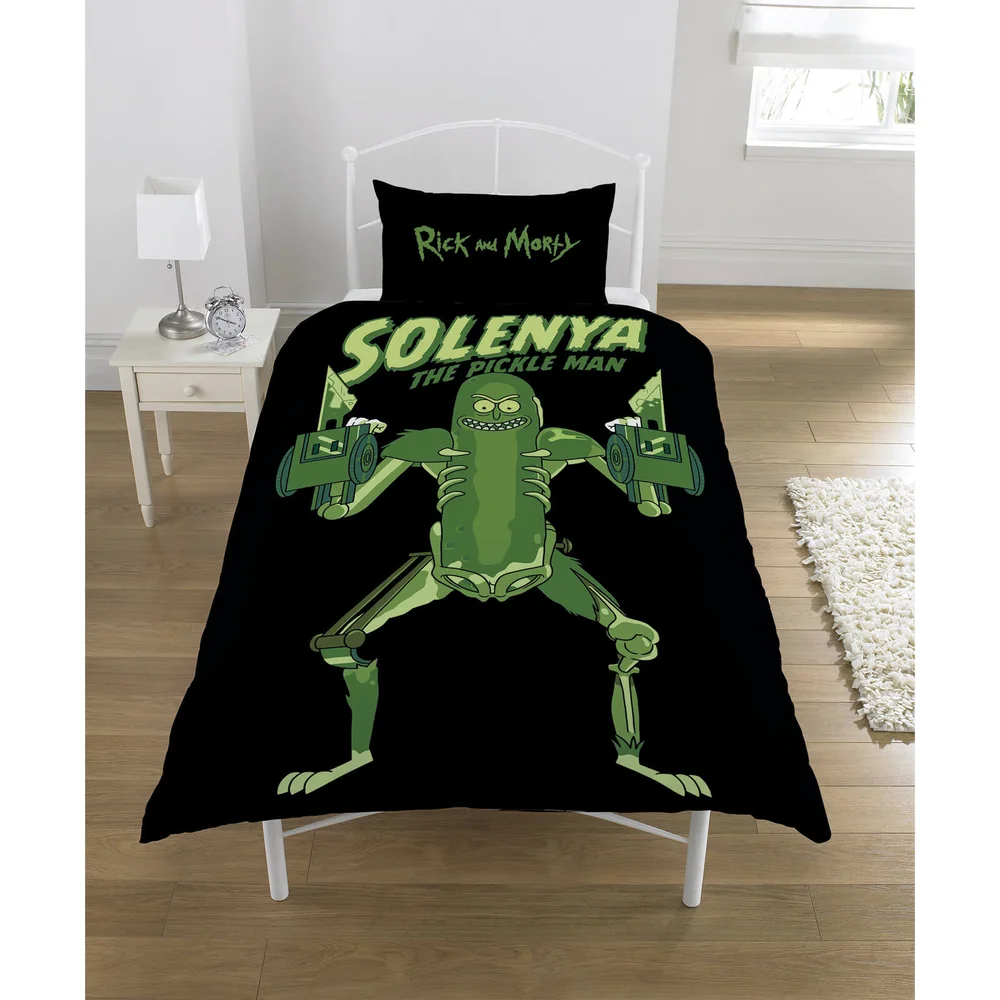 Rick & Morty Pickle Rick Duvet Set - 1 Stck - Bunt Bild 1