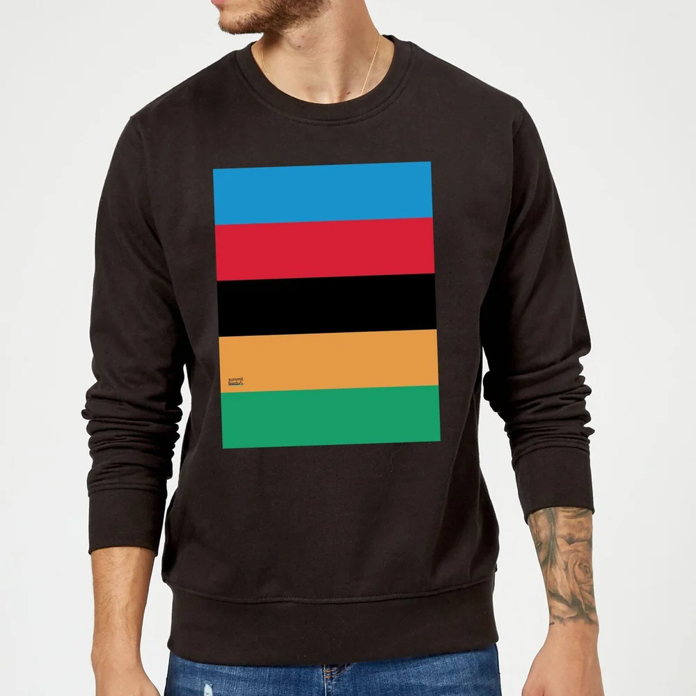 Summit Finish World Champion Stripes Sweatshirt - Black - S Bild 1