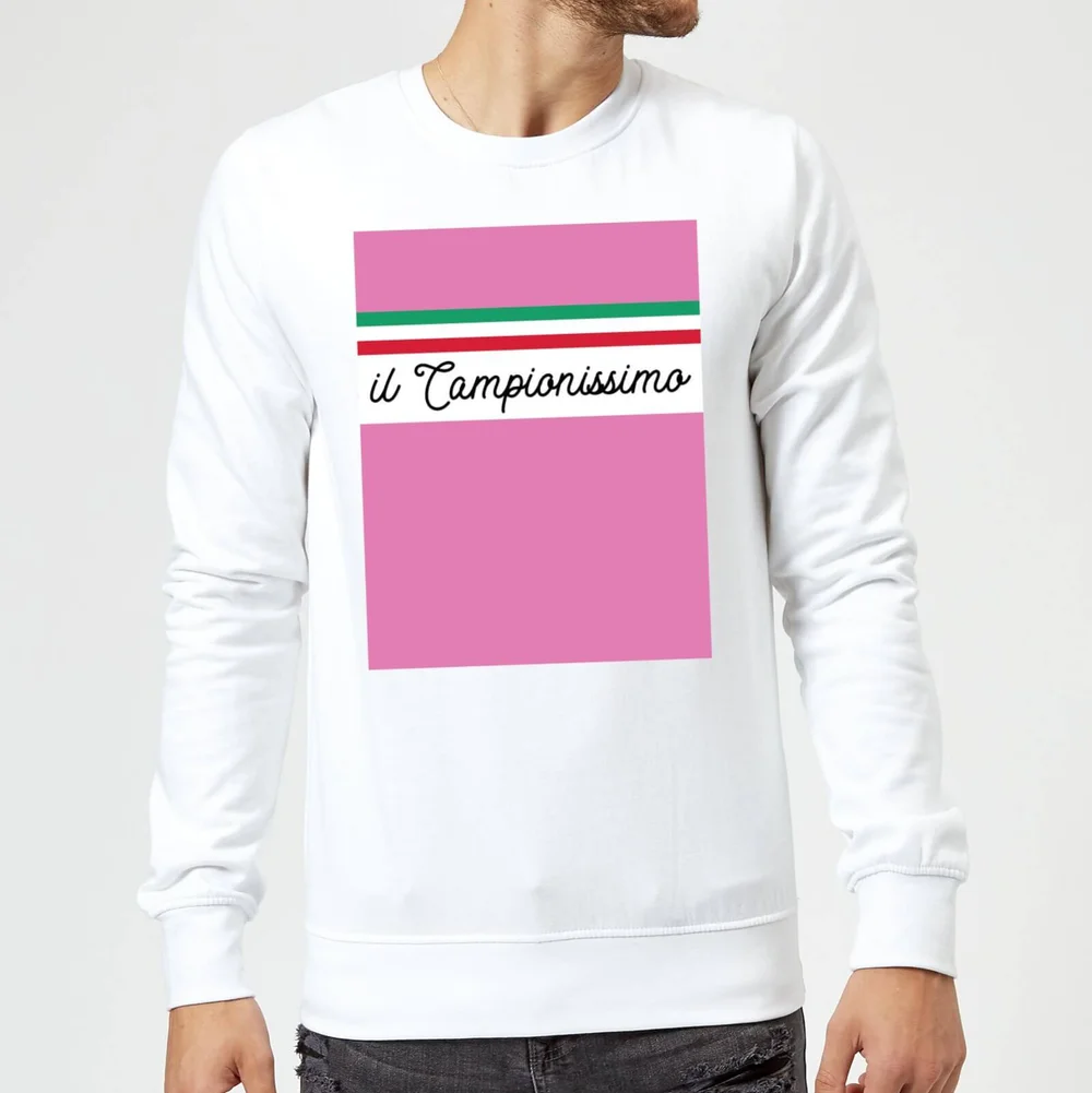Summit Finish Il Campionissimo Sweatshirt - White - S - Weiß Bild 1
