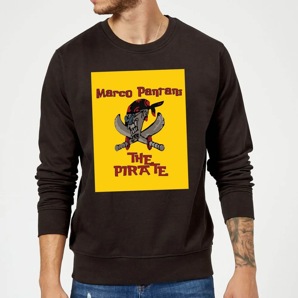 Summit Finish Pantani The Pirate Sweatshirt - Black - S Bild 1