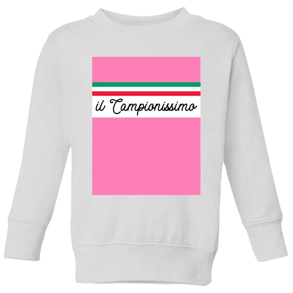 Summit Finish Il Campionissimo Kids' Sweatshirt - White - 3-4 Jahre - Weiß Bild 1