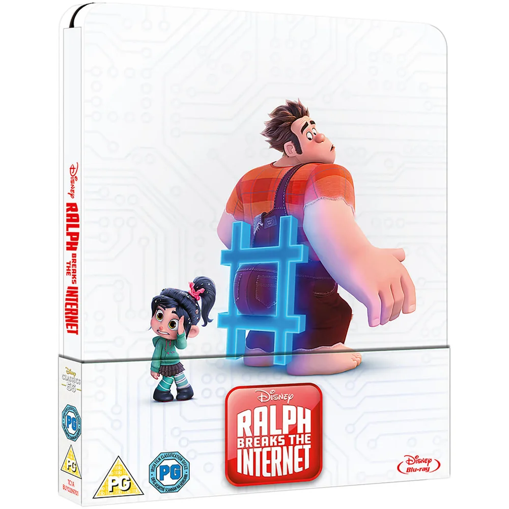 Ralph Reichts 2 - Chaos im Netz – Zavvi UK Exklusives Limited Edition Steelbook Bild 1