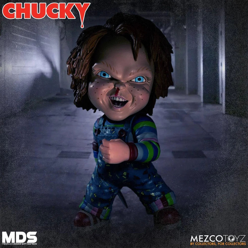 Mezco Child's Play 3 Designer-Serie Deluxe Chucky Figur 15 cm Bild 1