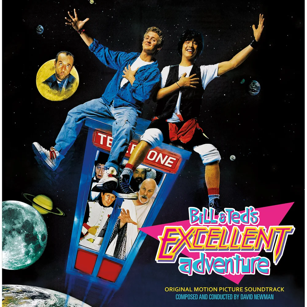 Bill & Ted's Verrückte Reise Durch Die Zeit (Orignal Movie Soundtrack) Limited Edition LP - Zavvi Exklusiv Bild 1