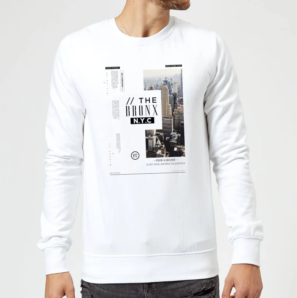 The Bronx Sweatshirt - White - M Bild 1