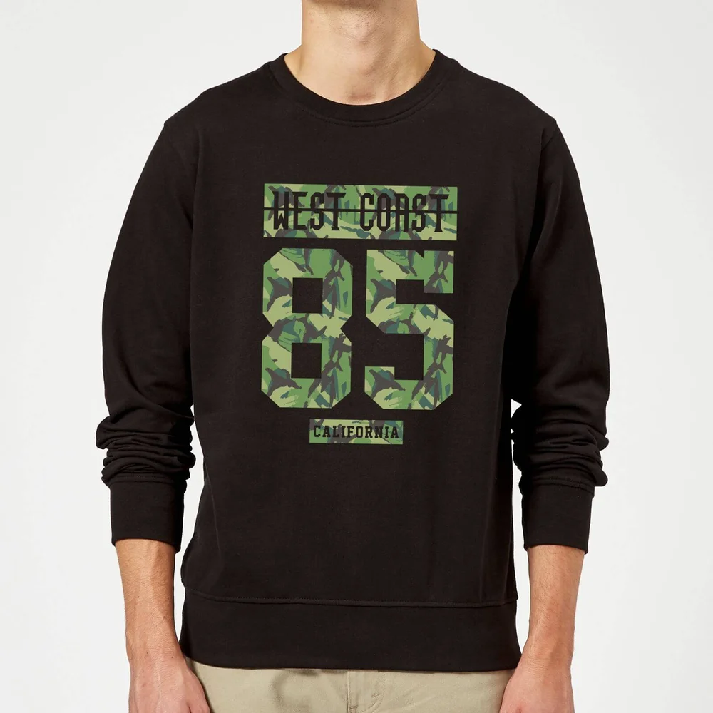 Camo West Coast Sweatshirt - Black - S Bild 1