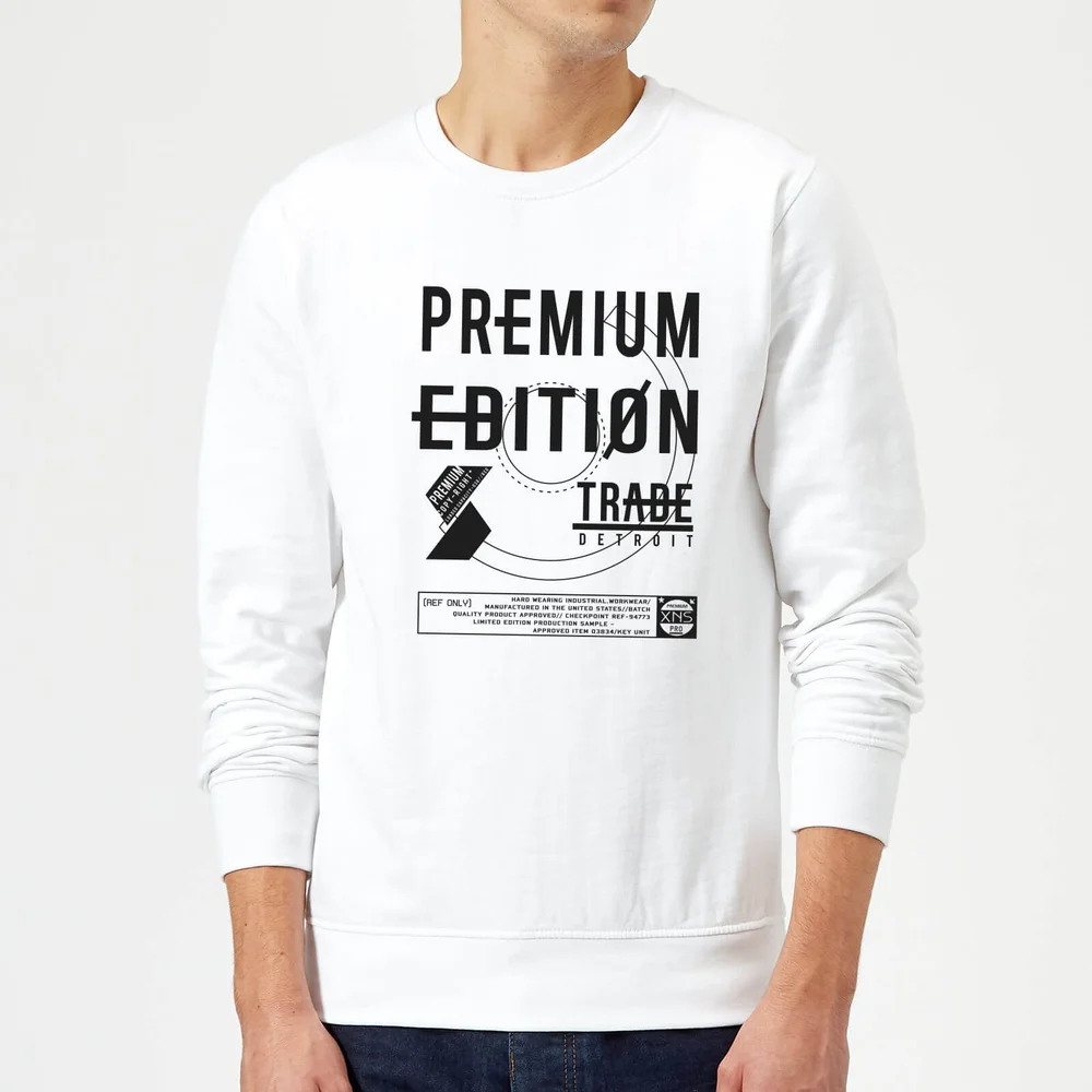 Premium Edition Sweatshirt - White - M Bild 1