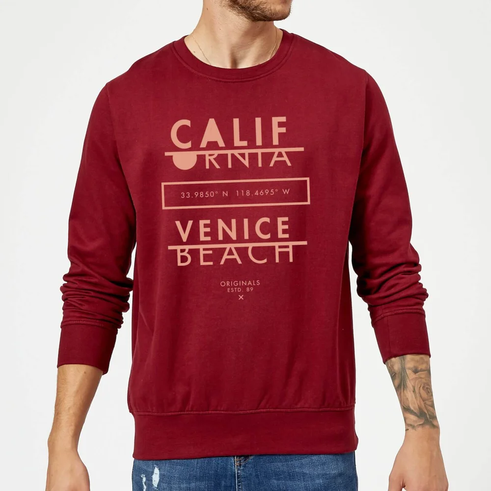 Venice Beach Sweatshirt - Burgundy - L Bild 1