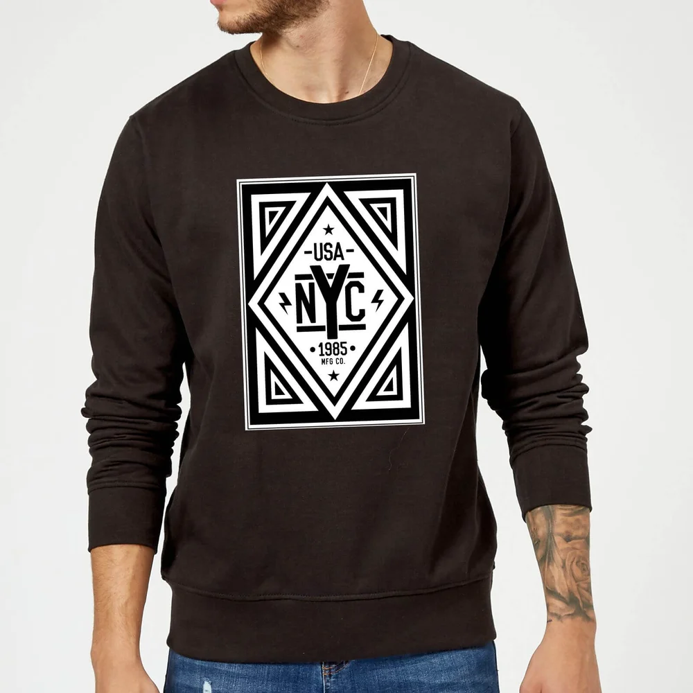 NYC Diamond Sweatshirt - Black - S Bild 1