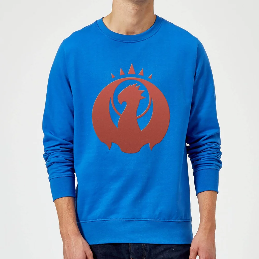 Magic The Gathering Izzet Symbol Sweatshirt - Royal Blue - S - Royal Blue Bild 1