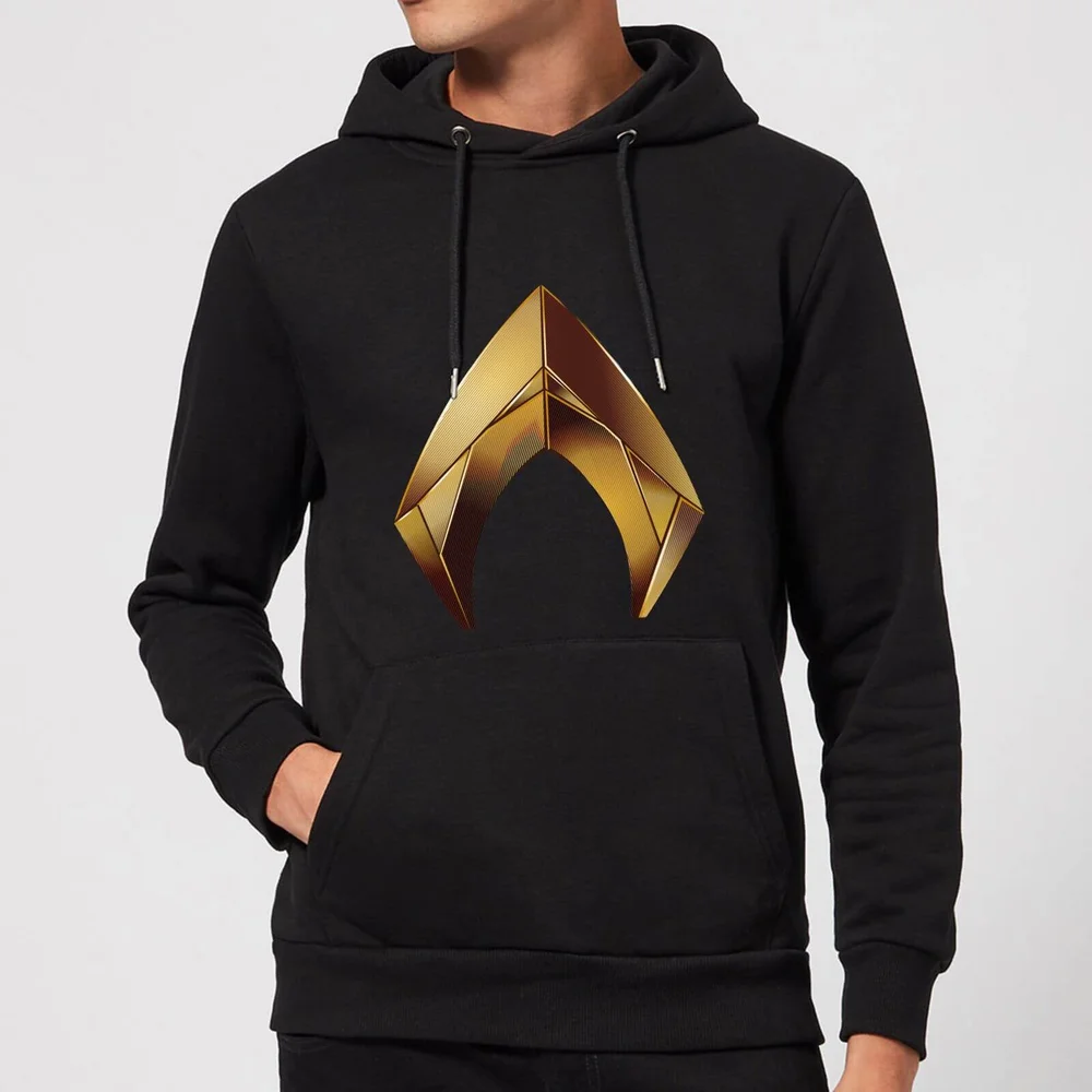 Aquaman Symbol Hoodie - Schwarz - S Bild 1