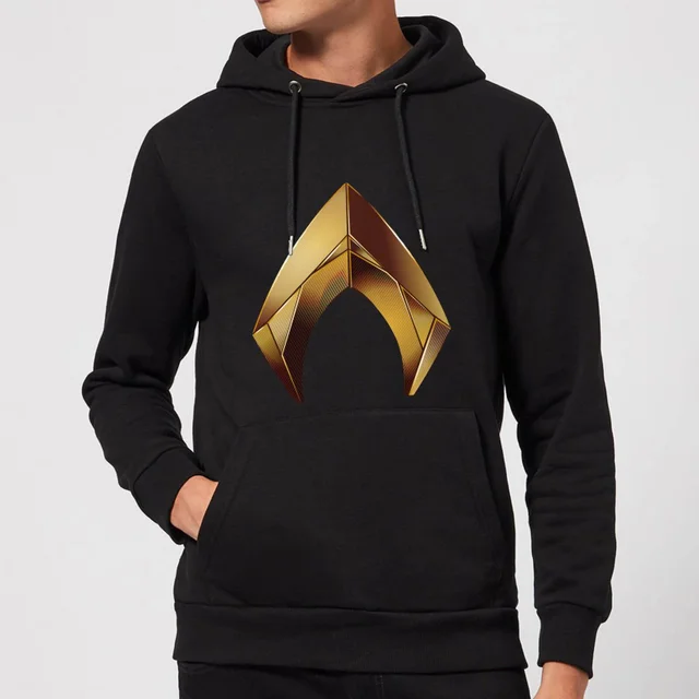 Aquaman Symbol Hoodie - Schwarz
