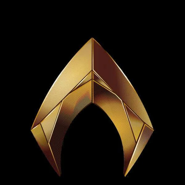 Aquaman Symbol Hoodie - Schwarz