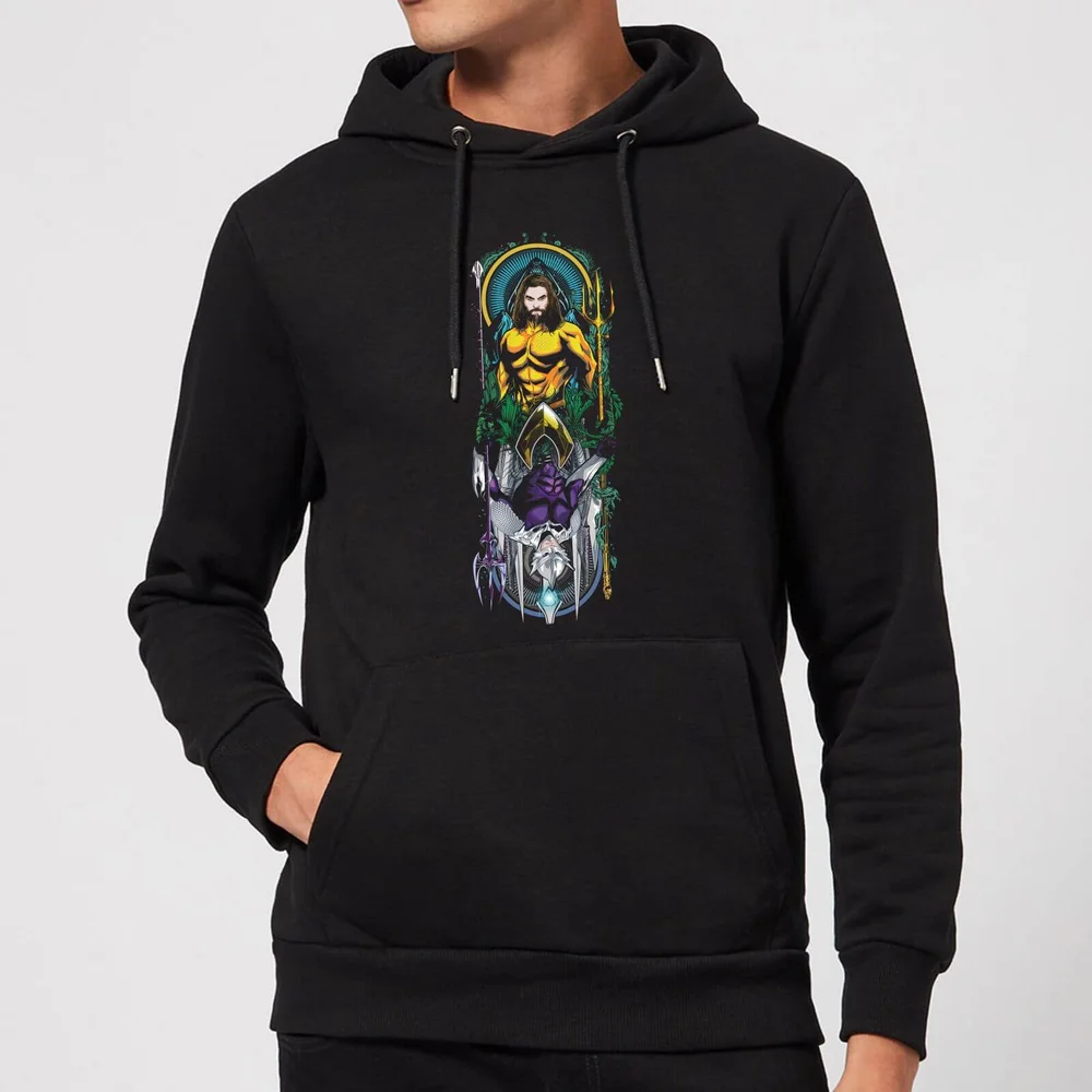 Aquaman And Ocean Master Hoodie - Schwarz - S Bild 1