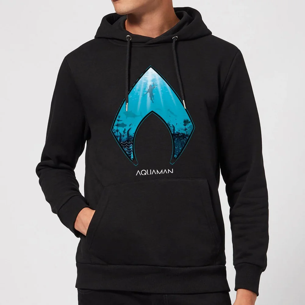 Aquaman Deep Hoodie - Schwarz - S Bild 1