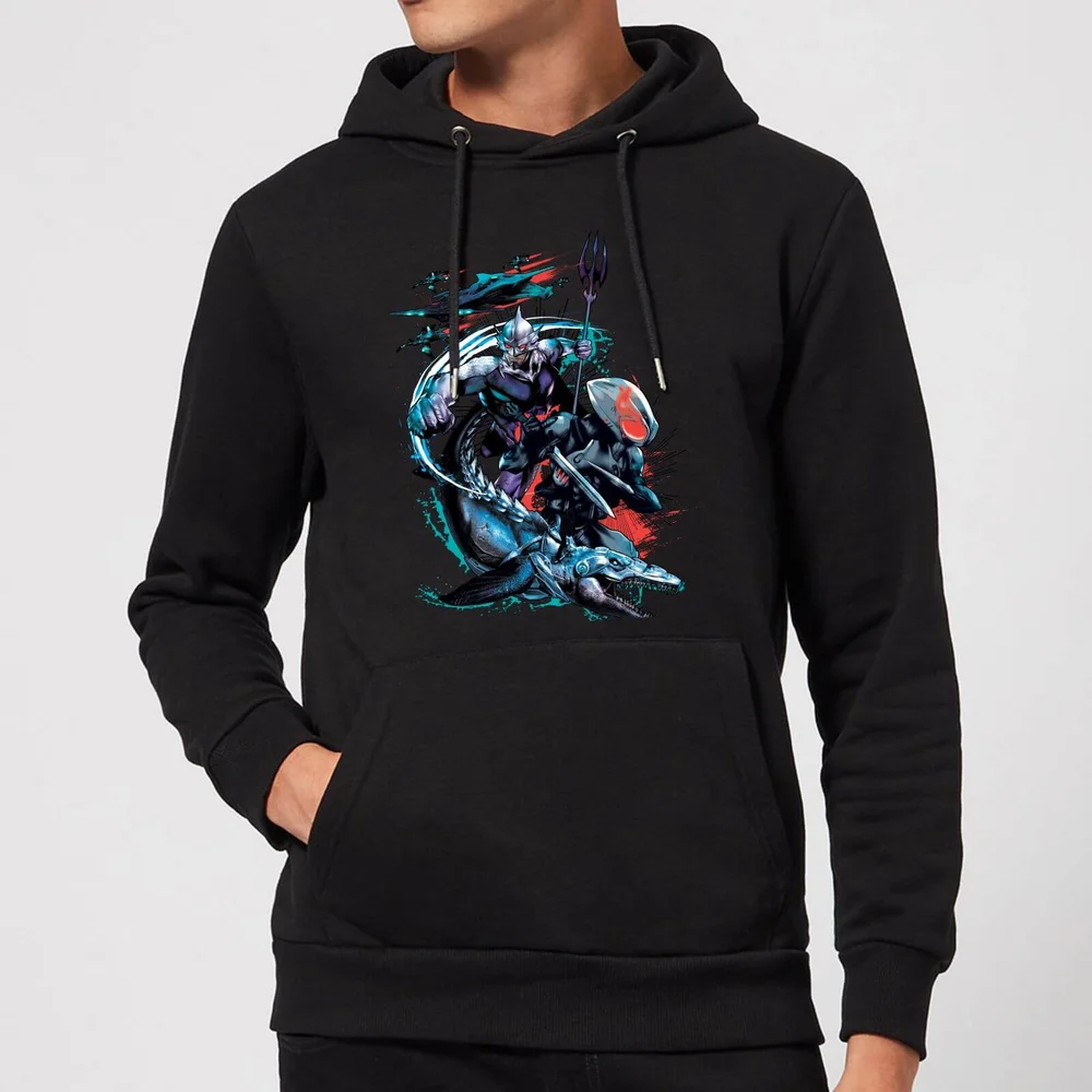 Aquaman Schwarz Manta & Ocean Master Hoodie - Schwarz - S Bild 1