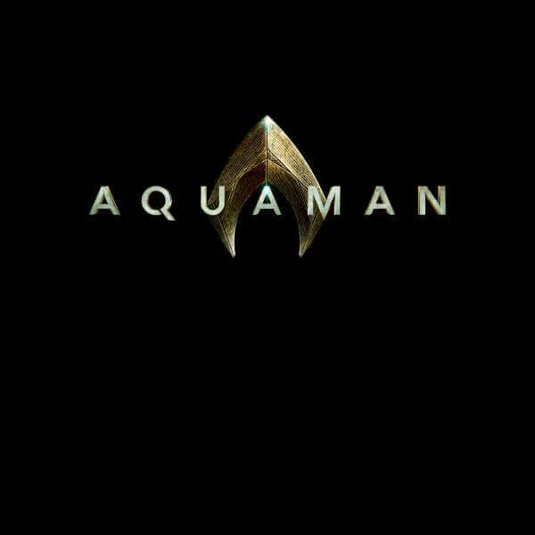 Aquaman Title Hoodie - Schwarz