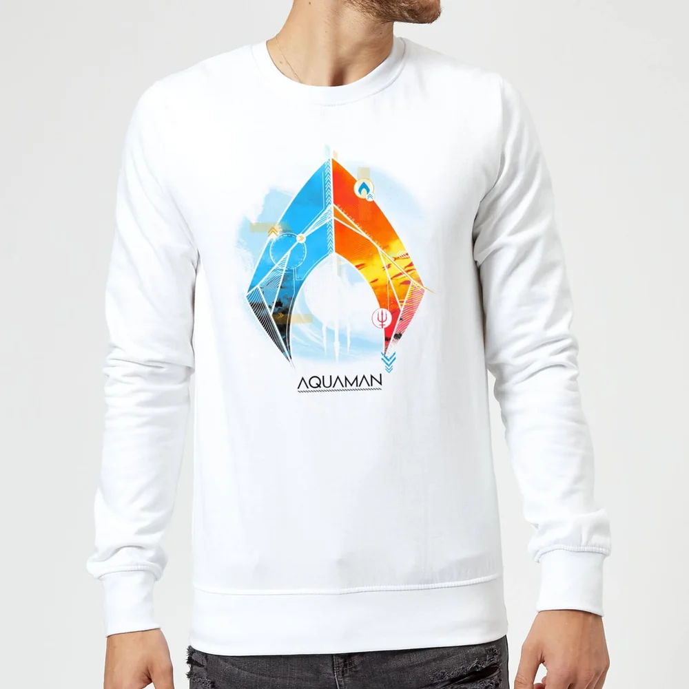 Aquaman Back To The Beach Sweatshirt - Weiß - S Bild 1