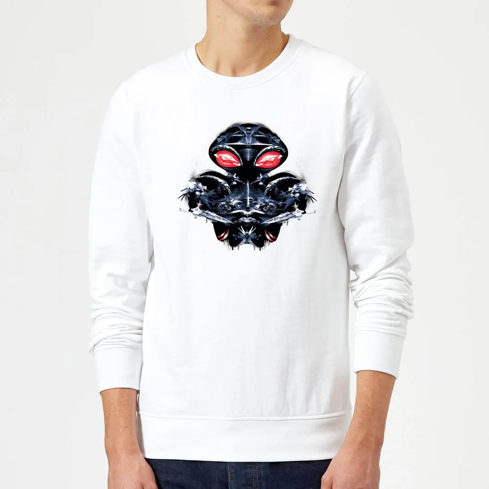 Aquaman Schwarz Manta Sea At War Sweatshirt - Weiß - S Bild 1