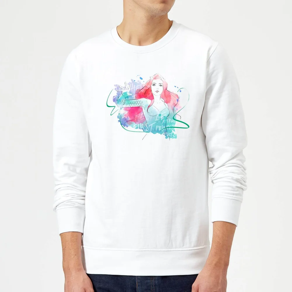 Aquaman Mera First Princess Sweatshirt - Weiß - S Bild 1