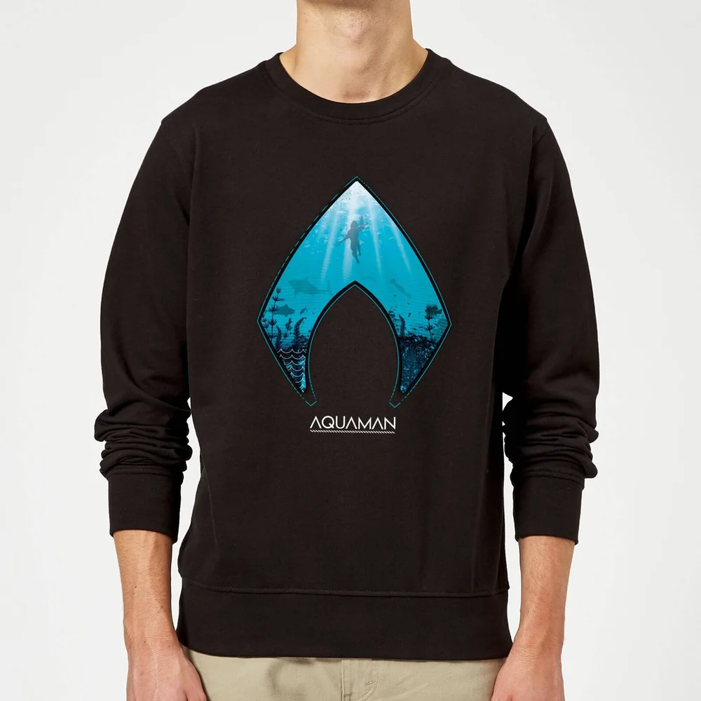 Aquaman Deep Sweatshirt - Schwarz - S Bild 1