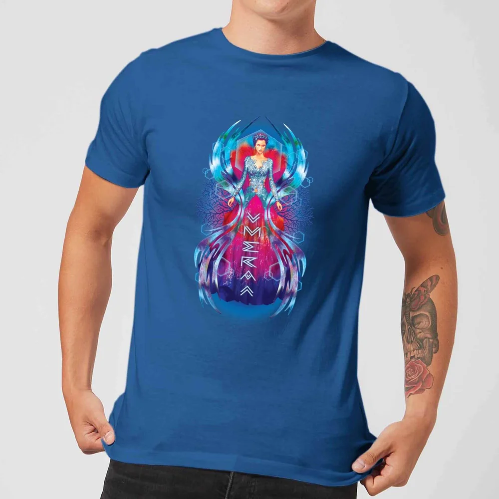 Aquaman Mera Hourglass Herren T-Shirt - Blau Royal - S Bild 1