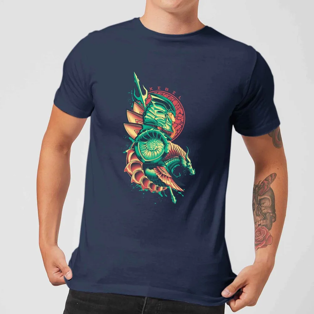 Aquaman Xebel Herren T-Shirt - Navy Blau - S Bild 1