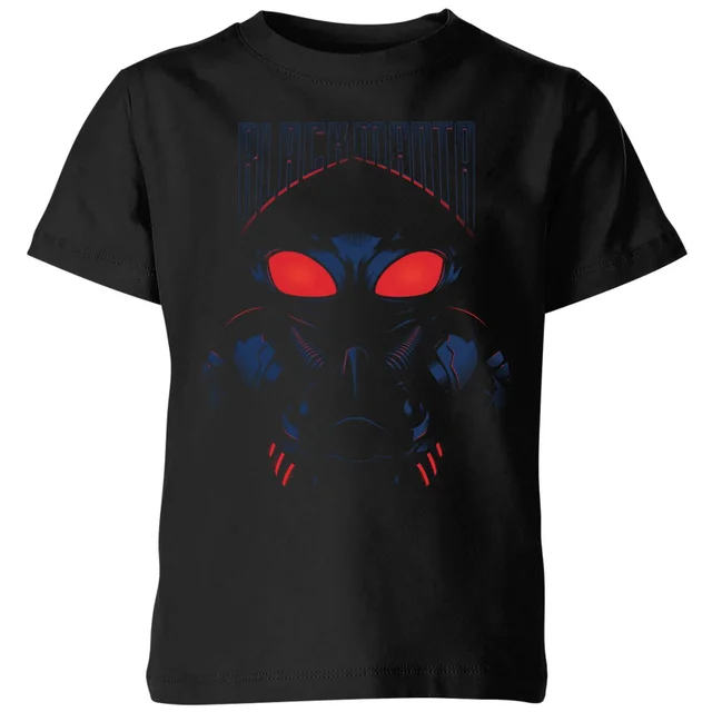 Aquaman Schwarz Manta Kinder T-Shirt - Schwarz