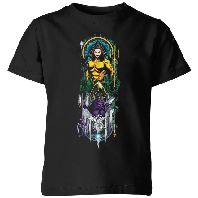 Aquaman And Ocean Master Kinder T-Shirt - Schwarz