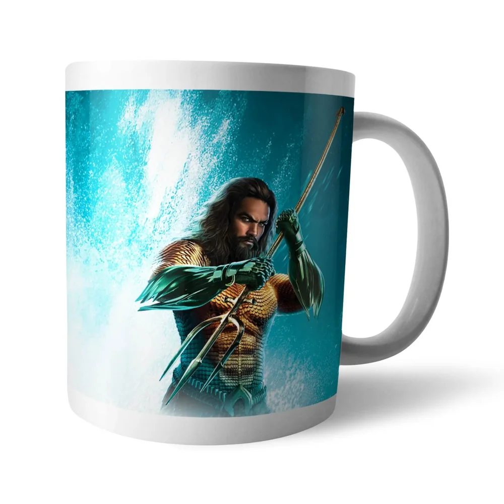 Aquaman Character & Logo Mug Bild 1