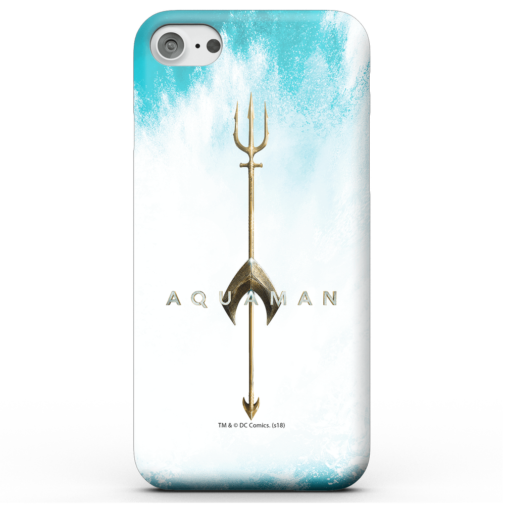 Aquaman Logo Smartphone Hülle für iPhone und Android - iPhone 5/5s - Snap Hülle Matt Bild 1