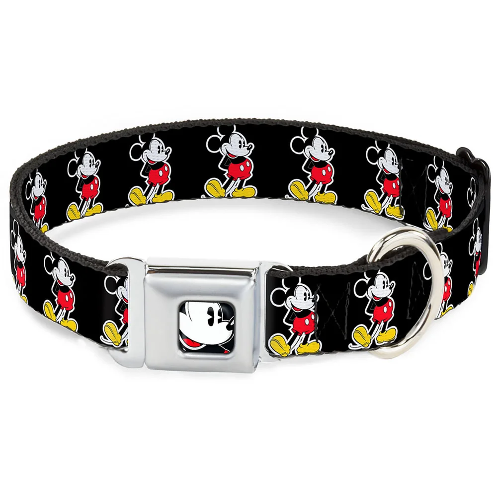 Buckle-Down Classic Mickey Mouse Dog Collar (Various Sizes) - S/13-18 Inches Bild 1