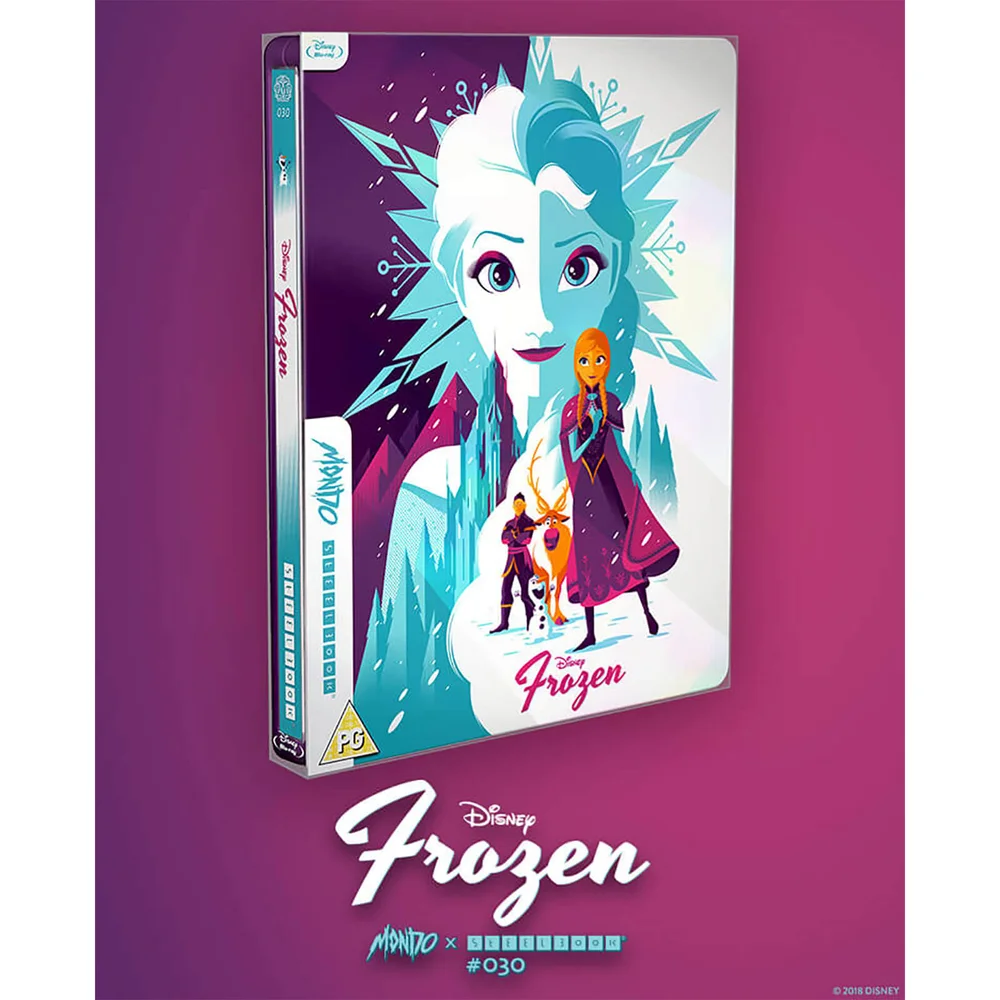 Die Eiskönigin (Frozen) - Mondo #30 Zavvi Weltweit Exklusives Limited Edition Steelbook Bild 1