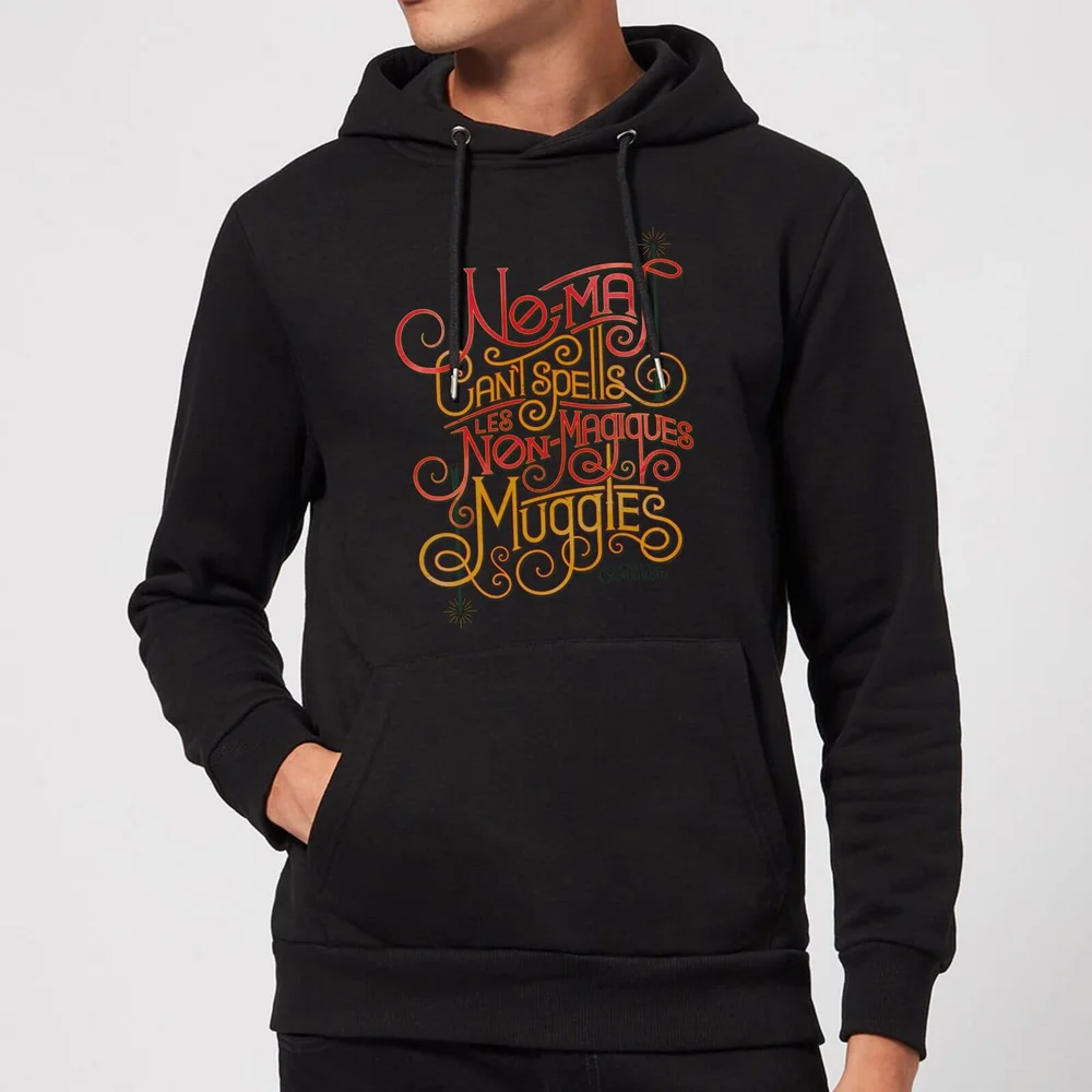 Fantastic Beasts No-Maj Hoodie - Black - S Bild 1