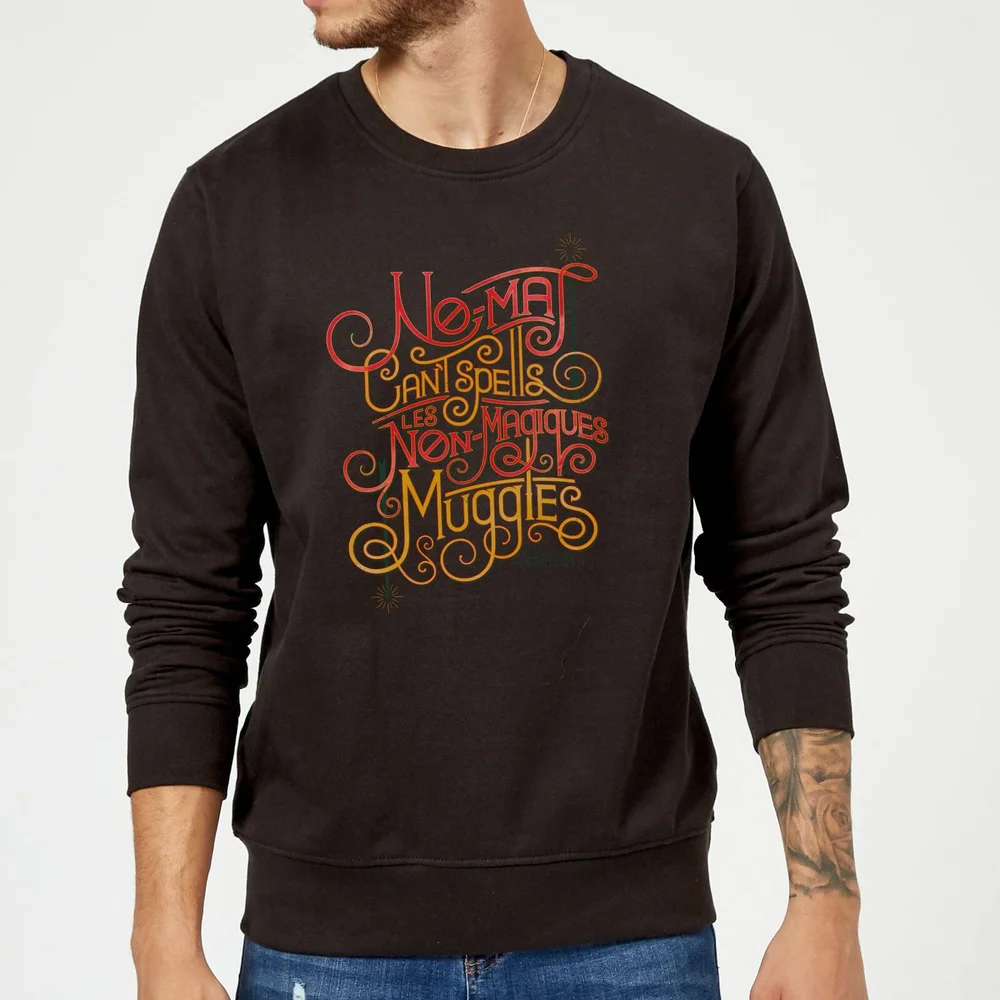 Fantastic Beasts No-Maj Sweatshirt - Black - S Bild 1