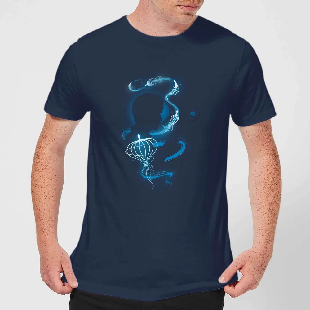 Fantastic Beasts Newt Silhouette Men's T-Shirt - Navy - S Bild 1