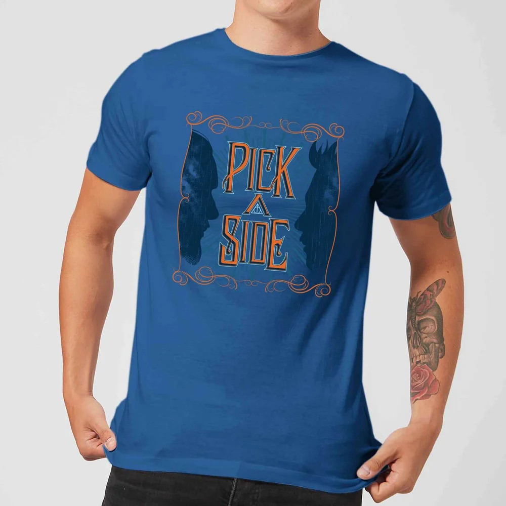 Fantastic Beasts Pick A Side Men's T-Shirt - Royal Blue - S Bild 1