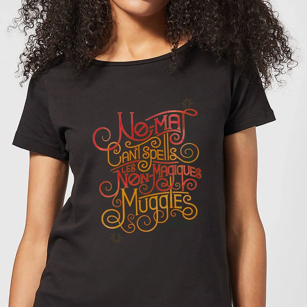 Fantastic Beasts No-Maj Women's T-Shirt - Black - XS Bild 1