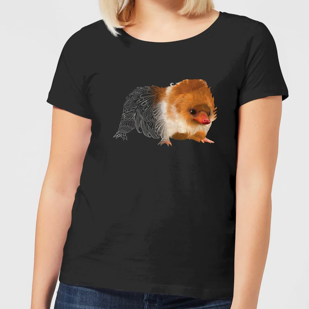 Fantastic Beasts Tribal Baby Niffler Women's T-Shirt - Black - XS Bild 1